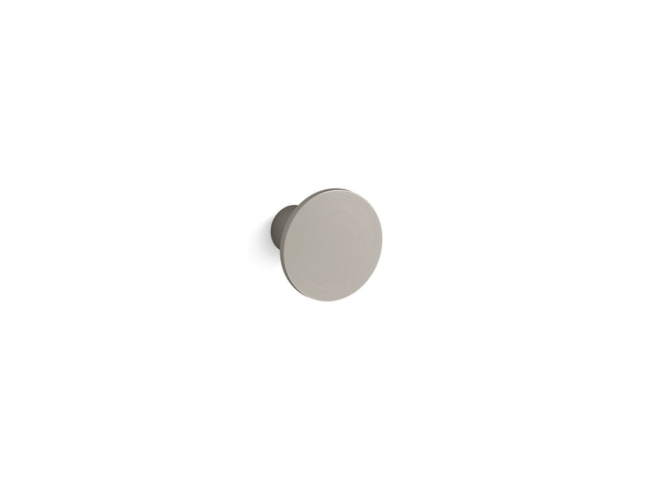 KOHLER K-78385 Components Cabinet knob, vibrant brushed nickel