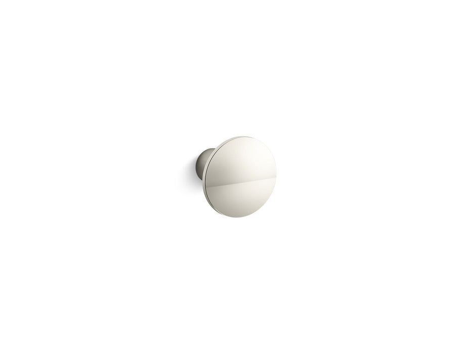 KOHLER K-78385 Components Cabinet knob, vibrant polished nickel