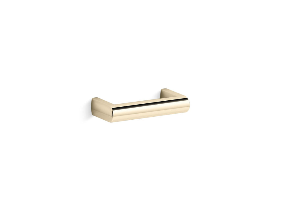 KOHLER K-78386 Components 3" cabinet pull, vibrant french gold