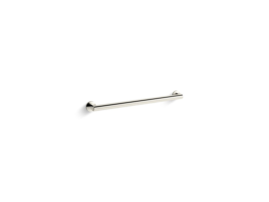 KOHLER K-78387 Components 24" grab bar, vibrant polished nickel