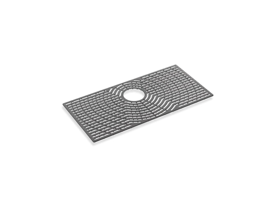 KOHLER K-78956 Silicone sink mat, ash grey