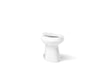 KOHLER K-80020 Highline Elongated toilet bowl with concealed trapway, white