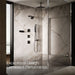 KOHLER K-8002 WaterTile Square 54-nozzle Single-function Body Spray, 2.5 GPM, matte black - view 5