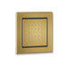 KOHLER K-8003 WaterTile Square 22-nozzle single-function body spray, 2.5 gpm, vibrant brushed moderne brass
