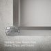 KOHLER K-80085-1PC Task Smart Divide Smart Divide 33" top-/undermount double-bowl workstation kitchen sink, stainless...