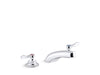 KOHLER K-800T20-4ATA Triton Bowe Widespread lavatory faucet, less drain, 0.35 gpm, polished chrome