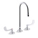 KOHLER K-800T70-5AKL Triton Bowe 1.0 gpm widespread bathroom sink faucet with laminar flow, gooseneck spout and...