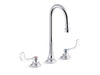 KOHLER K-800T70-5ATA Triton Bowe Widespread lavatory faucet, less drain, 0.35 gpm, polished chrome