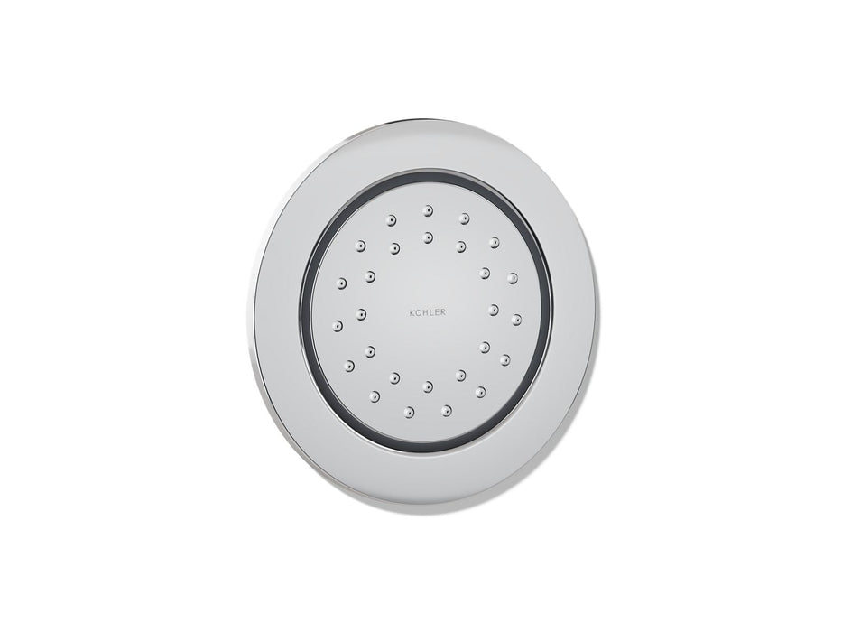 KOHLER K-8013 WaterTile Round 27-nozzle Single-function Body Spray, 2.0 GPM, polished chrome