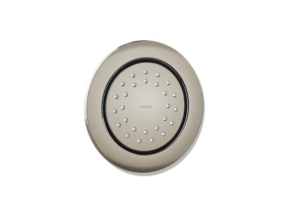 KOHLER K-8013 WaterTile Round 27-nozzle Single-function Body Spray, 2.0 GPM, vibrant polished nickel