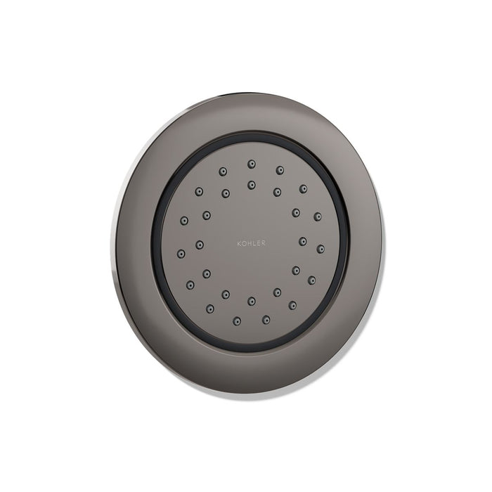 KOHLER K-8013 WaterTile Round 27-nozzle Single-function Body Spray, 2.0 GPM, vibrant titanium - view 5