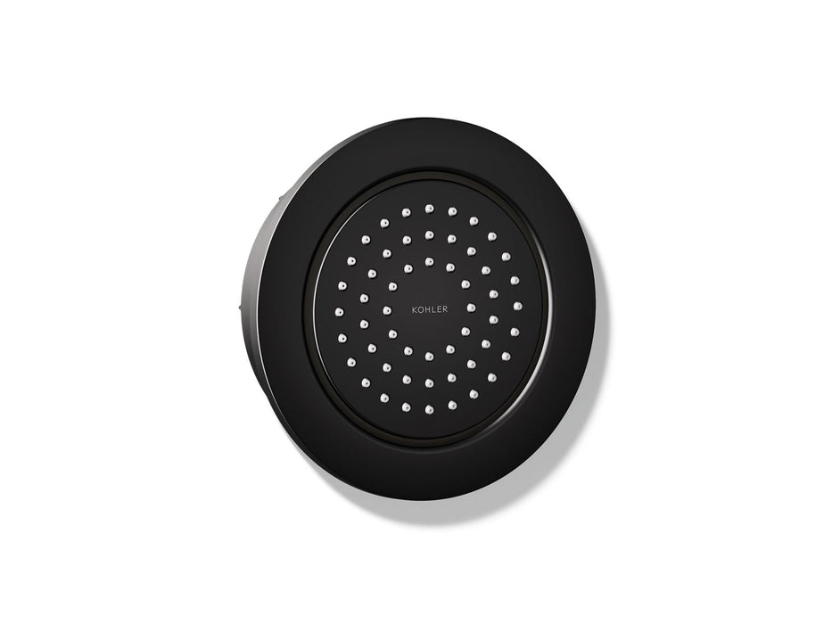 KOHLER K-8014 WaterTile Round 54-nozzle Single-function Body Spray, 2.0 GPM, matte black