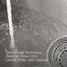 KOHLER K-80167-1 Vault 30-1/2" Top-/undermount Double-bowl Kitchen Sink, Stainless Steel - Detail image of a product feature