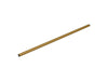 KOHLER K-80652 1-1/4" x 60" linear drain grate with tile-in panel, vibrant brushed moderne brass