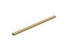 KOHLER K-80660 2-1/2" x 48" linear drain grate with perforated pattern, vibrant brushed moderne brass