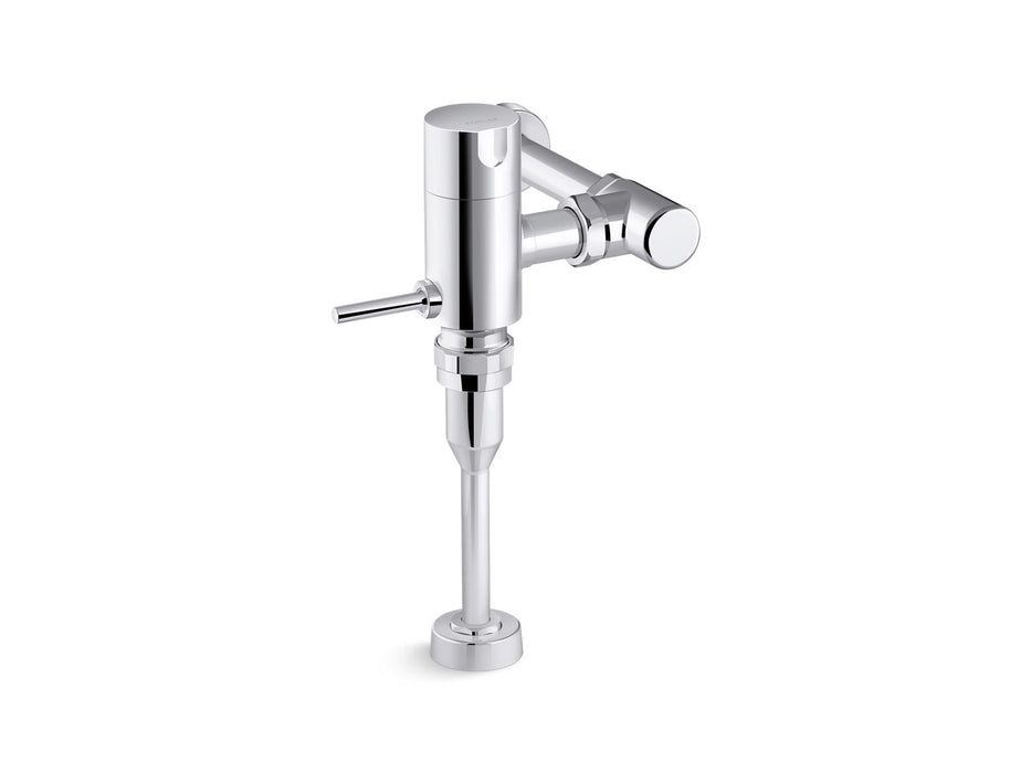KOHLER K-80UM00D20 Mach Manual Urinal flushometer, 0.125 gpf, polished chrome