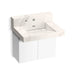 KOHLER K-81024-BPW Constellation 30" wall-mount lavatory system with backsplash, et cal gold