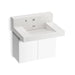 KOHLER K-81024-BPW Constellation 30" wall-mount lavatory system with backsplash, pearl jasmine
