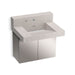 KOHLER K-81024-BSS Constellation 30" wall-mount lavatory system with backsplash, desertsilver