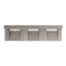 KOHLER K-81026-BSS Constellation 90" wall-mount basin lavatory system with backsplash, concrete