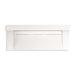 KOHLER K-81027-BSS Constellation 60" wall-mount trough lavatory system with backsplash, designer white