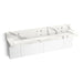 KOHLER K-81028-BPW Constellation 90" wall-mount trough lavatory system with backsplash, et bianco cal