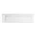 KOHLER K-81028-BSS Constellation 90" wall-mount trough lavatory system with backsplash, miami white