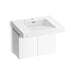 KOHLER K-81029-BPW Constellation 30" wall-mount lavatory system, glacier white