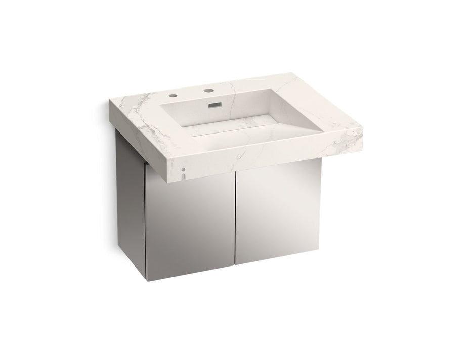 KOHLER K-81029-BSS Constellation 30" wall-mount lavatory system, et cal gold
