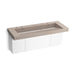 KOHLER K-81032-BPW Constellation 60" wall-mount trough lavatory system, canvas