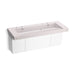 KOHLER K-81032-BPW Constellation 60" wall-mount trough lavatory system, et statuario
