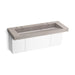 KOHLER K-81032-BPW Constellation 60" wall-mount trough lavatory system, neutral concrete