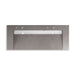 KOHLER K-81032-BSS Constellation 60" wall-mount trough lavatory system, ash concrete