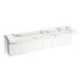KOHLER K-81033-BPW Constellation 90" wall-mount trough lavatory system, et bianco cal