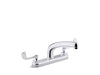 KOHLER K-810T20-5AHA Triton Bowe 1.5 gpm kitchen sink faucet with 8-3/16" swing spout, aerated flow and wristblade...