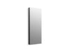 KOHLER K-81147 Maxstow 15" W x 40" H medicine cabinet, dark anodized aluminum