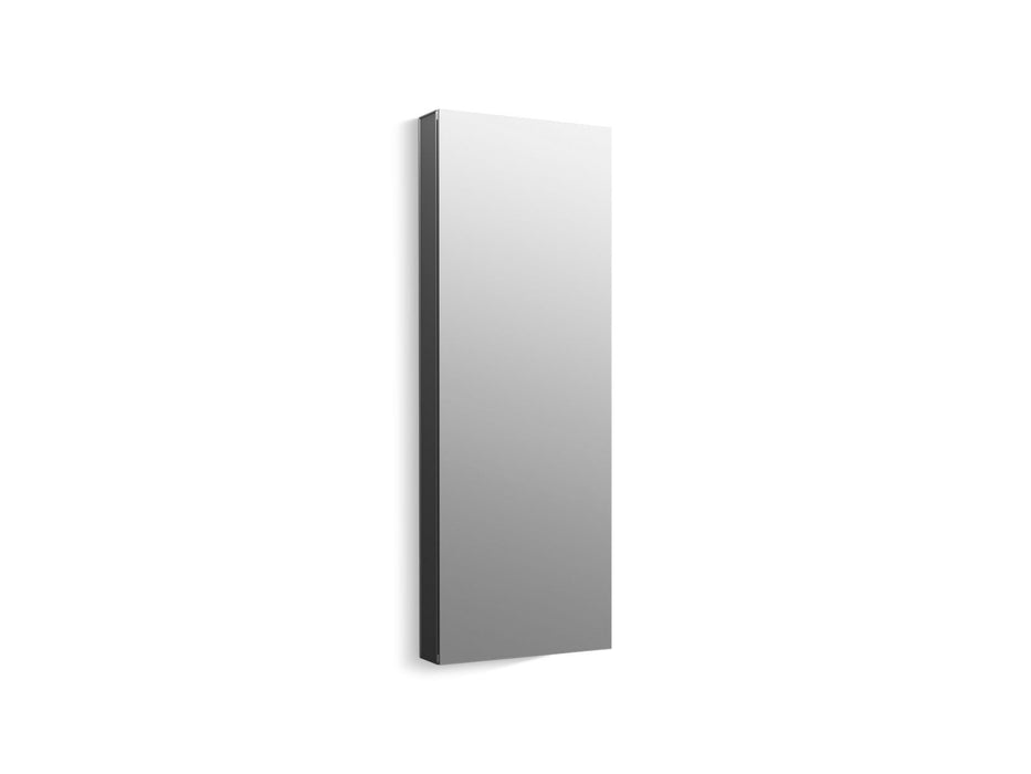 KOHLER K-81147 Maxstow 15" W x 40" H medicine cabinet, dark anodized aluminum