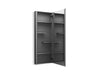 KOHLER K-81147 Maxstow 15" W x 40" H medicine cabinet, dark anodized aluminum - view 2