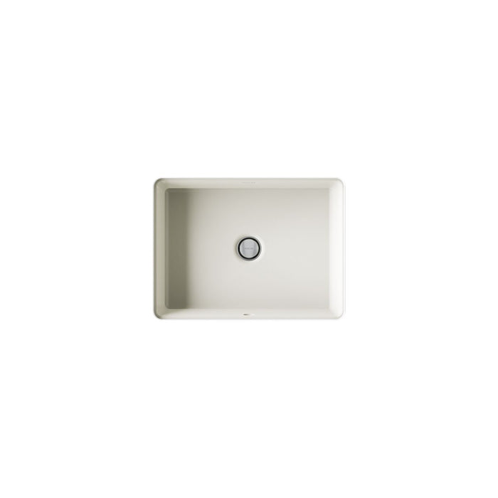 KOHLER K-8189 Verticyl 17" rectangular undermount bathroom sink, biscuit - view 4