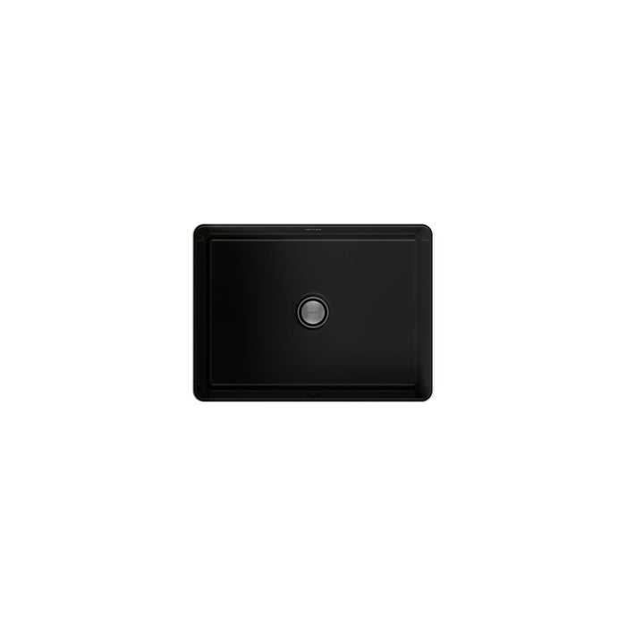 KOHLER K-8189 Verticyl 17" rectangular undermount bathroom sink, black black - view 5