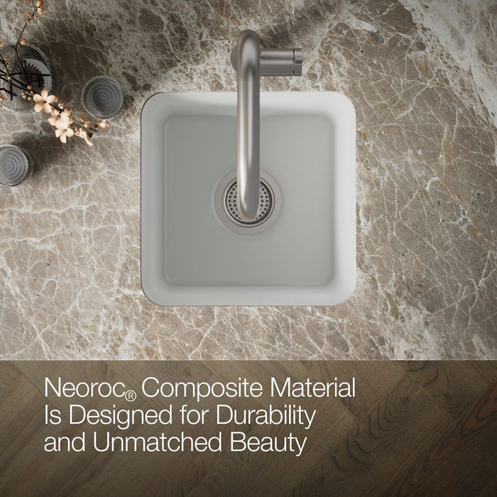 KOHLER K-8223 Cairn 15-1/2" undermount bar sink