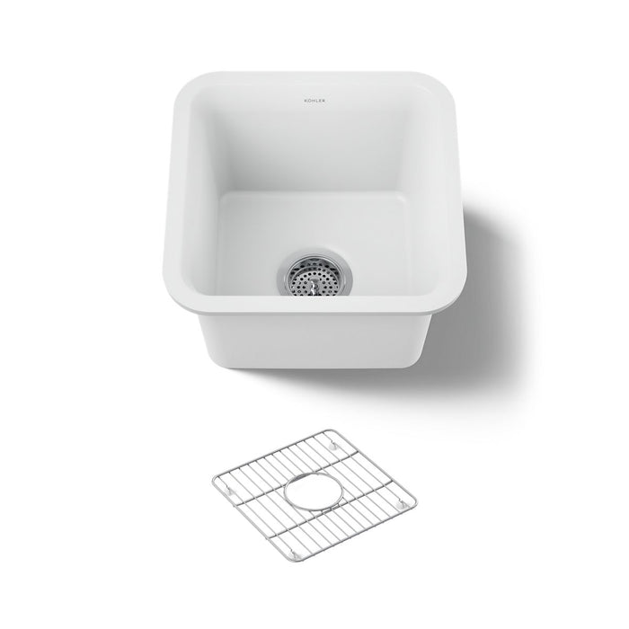 KOHLER K-8223 Cairn 15-1/2" undermount bar sink