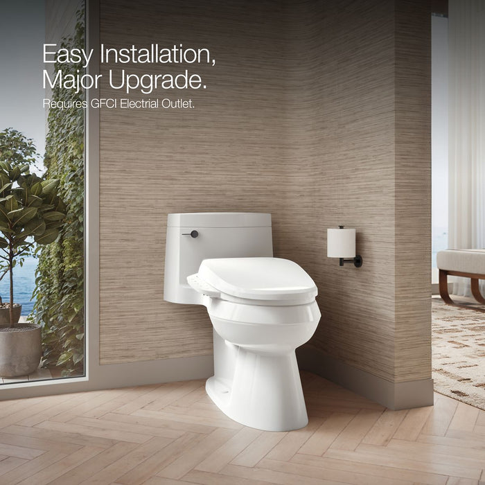 KOHLER K-8298 PureWash E590 Elongated bidet toilet seat