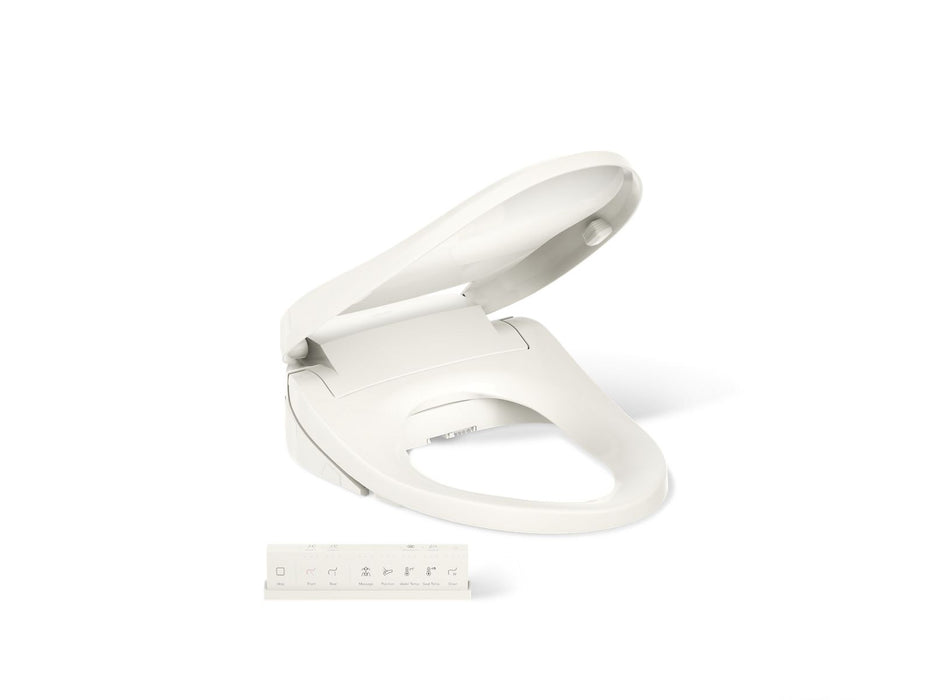 KOHLER K-8298-CR PureWash E820 Elongated bidet toilet seat with remote control