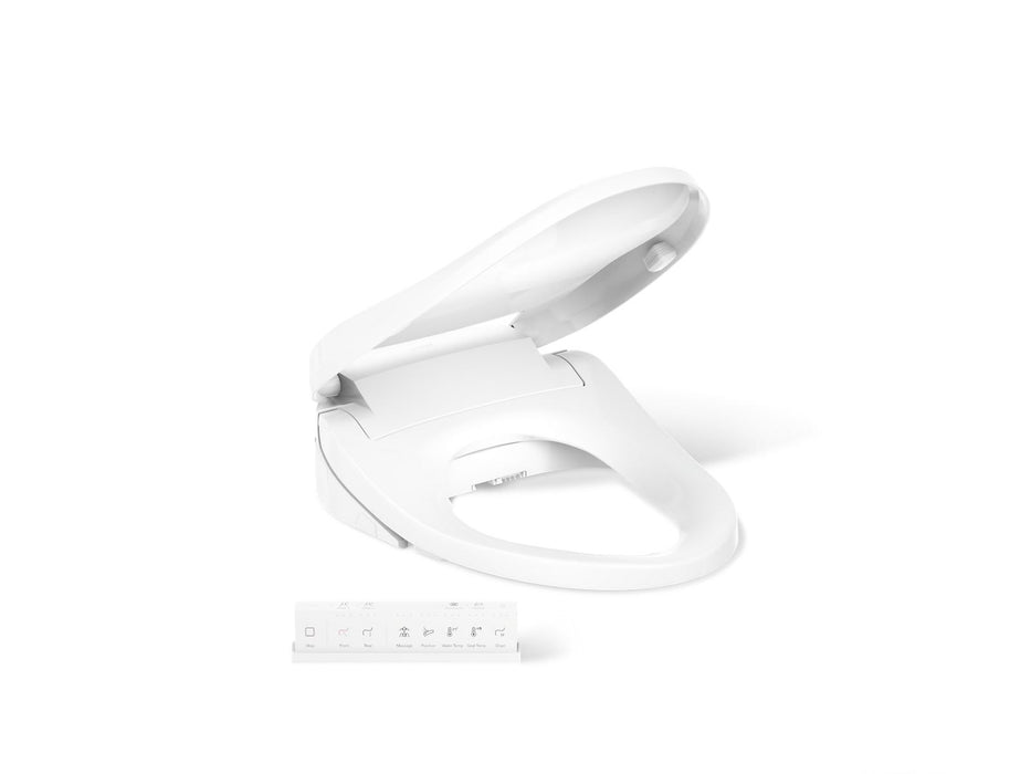 KOHLER K-8298-CR PureWash E820 Elongated bidet toilet seat with remote control