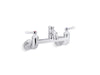 KOHLER K-830T10-4A Triton Bowe Service sink faucet, polished chrome