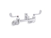 KOHLER K-830T10-5A Triton Bowe Service sink faucet, polished chrome