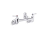 KOHLER K-830T60-4A Triton Bowe Service sink faucet, polished chrome