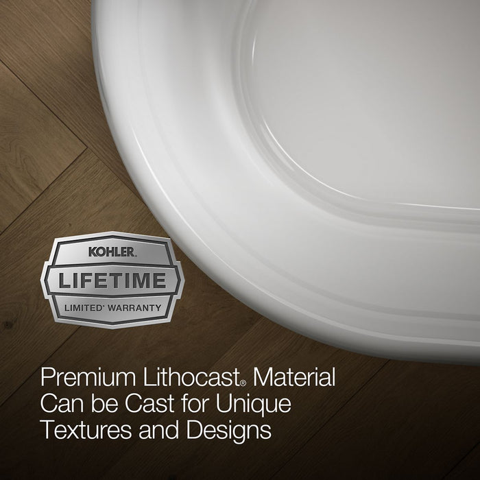 KOHLER K-8332 Memoirs 60" x 34" freestanding bath