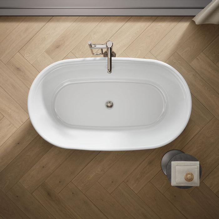 KOHLER K-8332 Memoirs 60" x 34" freestanding bath